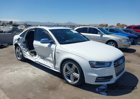 2013 Audi S4 3.0T Premium Plus из США, поврежденный, VIN WAUDGAFL3DA179541
